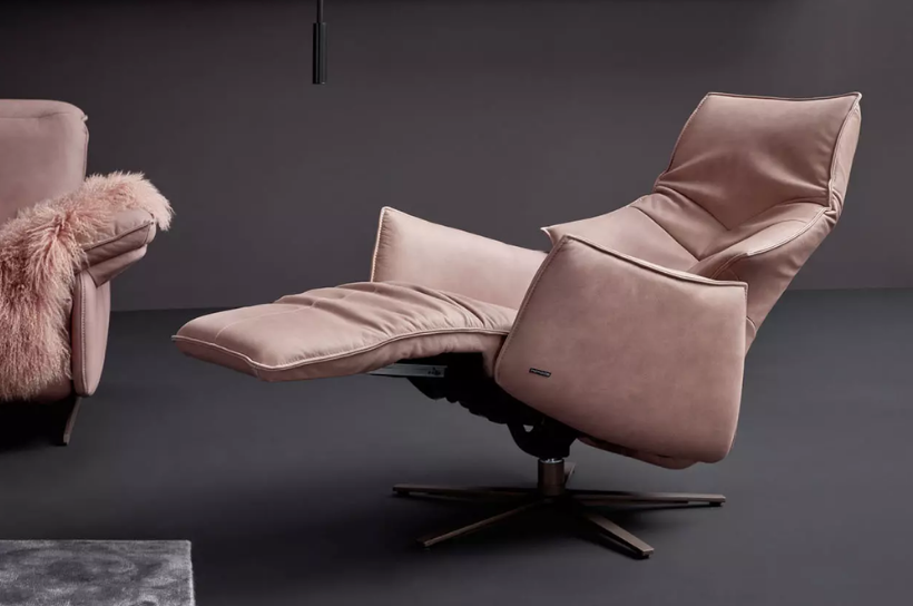 Relax fauteuil roze plugmeubelen katwijk 